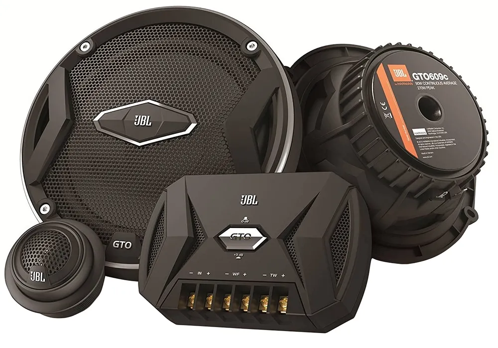 Alto Falante JBL GTO 609C 165mm 270 Watts Preto
